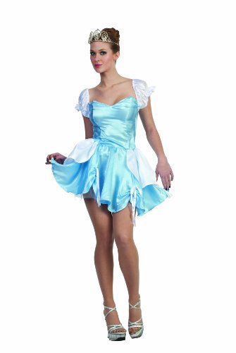 RG Costumes Damen Cinderella, Blau/Weiß, Medium/6-8 von RG Costumes