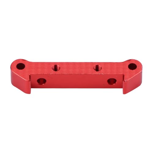 Aluminiumlegierung vorne und hinten Squat Plate für RC Car FS 1/18 Electric Truck RC Car Teil Zubehör (Front Swing arm Fixing Clip 736082R red) von RGBGW