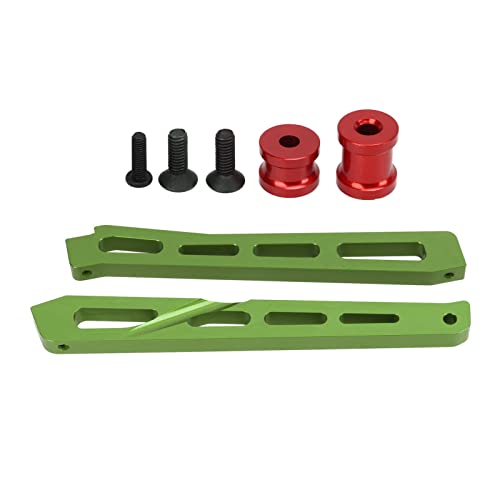 Metall RC vorne hinten Chassis Strebe Aluminiumlegierung Unterstützung Upgrades Teil für ARRMA 1/7 1/8 RC Auto (Green) von RGBGW