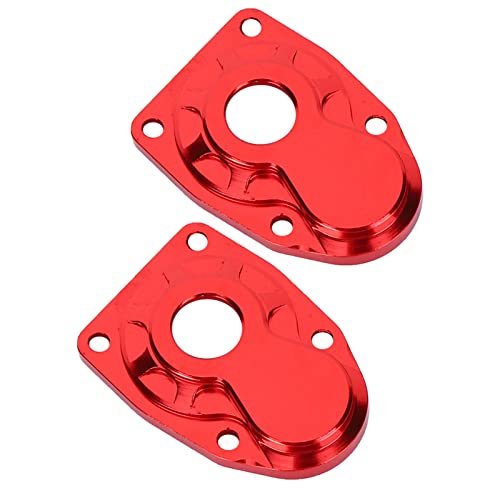 RGBGW Hochleistungs-Lenkschalenabdeckung aus Aluminiumlegierung, 2 Stück, für Axial Capra SCX10 III 1,3 Zoll 0,9 Zoll (red) von RGBGW