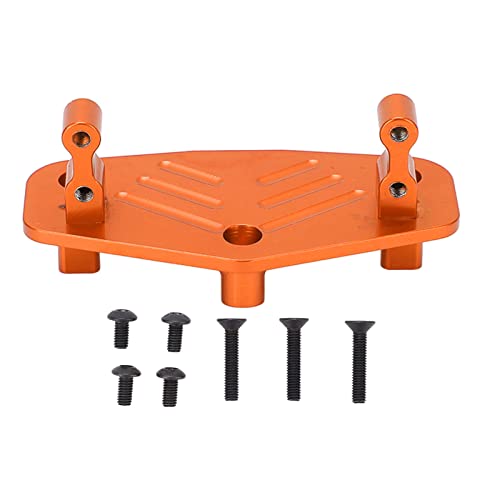 RGBGW Lenkservo-Halterung aus Aluminiumlegierung, leichte, hochfeste 1/8 Losi LMT LKW-Modifikationsteile (Orange) von RGBGW