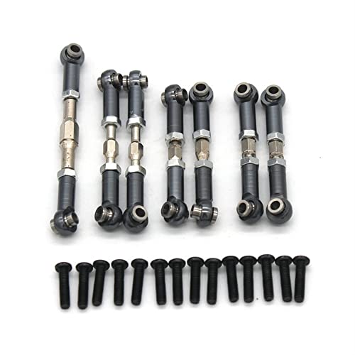 7-teiliges Komplett-Upgrade-Kit Compatible with die Zugstange aus Metall, kompatibel mit 104072 1/10 RC-Auto von RHUCDI