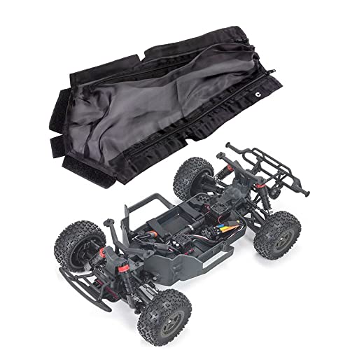 Mesh-Chassis-Abdeckung, Staub- und schlammabweisendes Netz mit Reißverschluss, kompatibel mit 1/10 RC-Car 3S 4WD V3 Brushless Short Course Compatible von RHUCDI