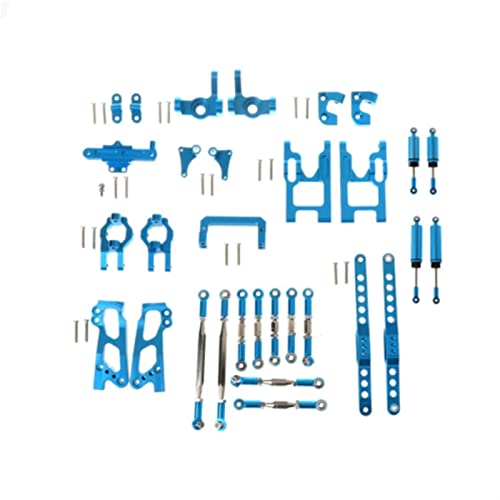 RHUCDI 13-teiliges Metall-Upgrade-Teileset, kompatibel mit 12423 12428 01 02 03 RC-Autos von RHUCDI