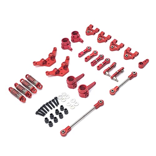 RHUCDI 9-teiliges Upgrade- und Modifikationsset Compatible with RC-Autos aus Metall, kompatibel mit 1/28 284131 K969 K979 K989 K999 P929 P939. von RHUCDI