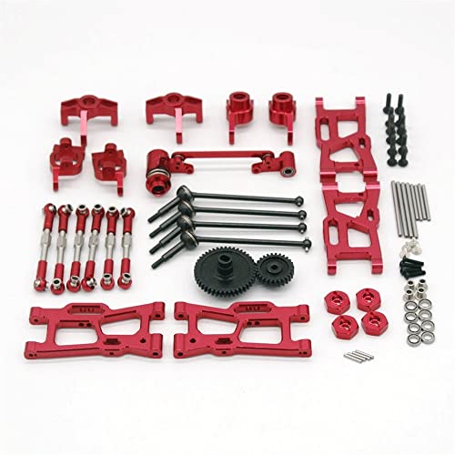 RHUCDI Allzweck-Metall-Upgrade-Teile, kompatibel mit 144001 124019 124018 RC ferngesteuertes Auto, Fragile Set von RHUCDI