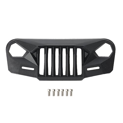 RHUCDI RC Crawler Auto Front Gitter Grille Kompatibel Mit 1/10 Axial II III 90046 AXI03007 Körper Teile von RHUCDI