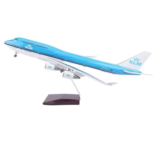 RHUIMEI for 46 cm Flugzeugmodell KLM B747 Simulation Passagierflugzeug Mit Fahrwerksbeleuchtung Flugzeugmodell Geschenkkollektion Ornamente Exquisite RHUIMEI for 46 cm Flugzeugmodell KLM B747 Simulation Passagierflugzeug Mit Fahrwerksbeleuchtung Flugzeugmodell Geschenkkollektion Ornamente Exquisite von RHUIMEI