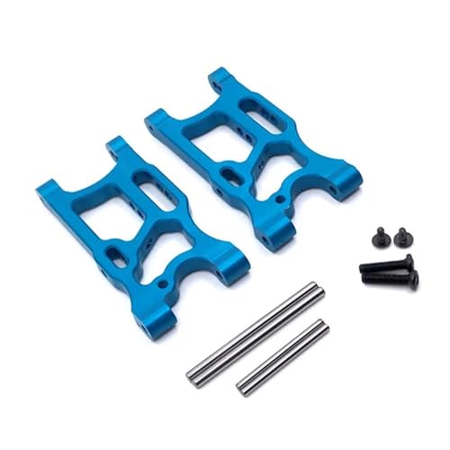 Metall Upgrade Vorderradschwinge kompatibel mit Racing 1/14 144010 144001 144002 124017 124016 124018 124019 kompatible RC-Autoteile(Blue) von RHXeKS