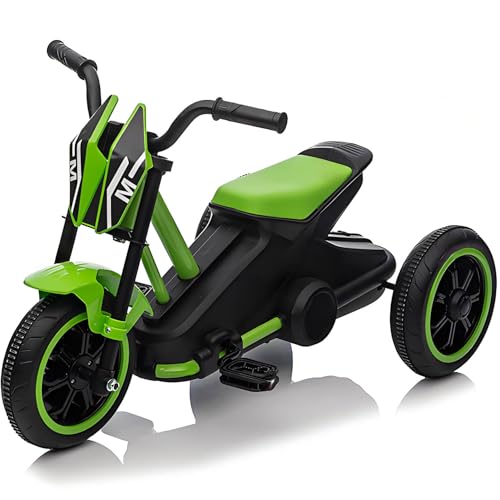 RIDEONMOP Go Kart für Mädchen Jungen im Alter von 2-7 Jahren, Style Kinderfahrrad mit Stützrädern, 3-Rad Tretauto Kinder, An Kinder verschenken, Mehrere Farboptionen von RIDEONMOP