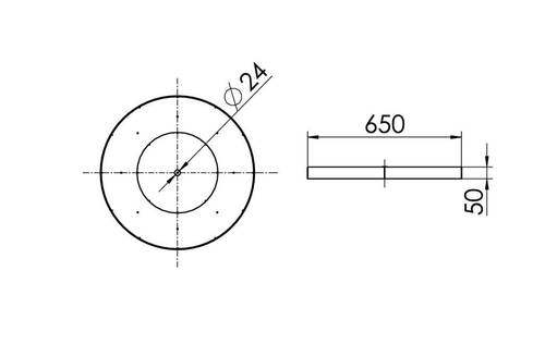 RIDI SPC0620064 SPC0620064 LED-Pendelleuchte LED Weiß von RIDI