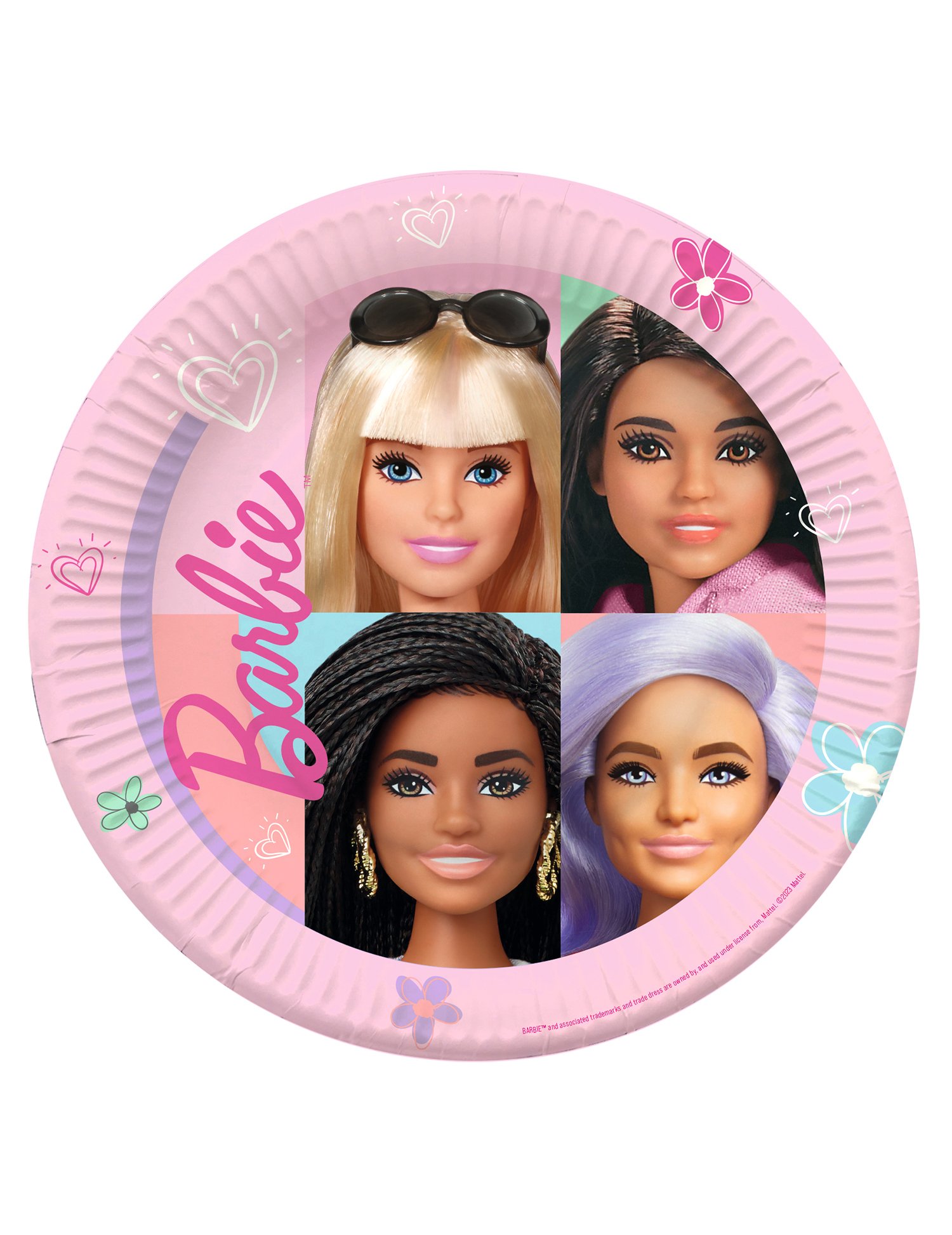 8 Pappteller Barbie Sweet Life 23 cm rosa 8 Pappteller Barbie Sweet Life 23 cm rosa von RIETHMULLER