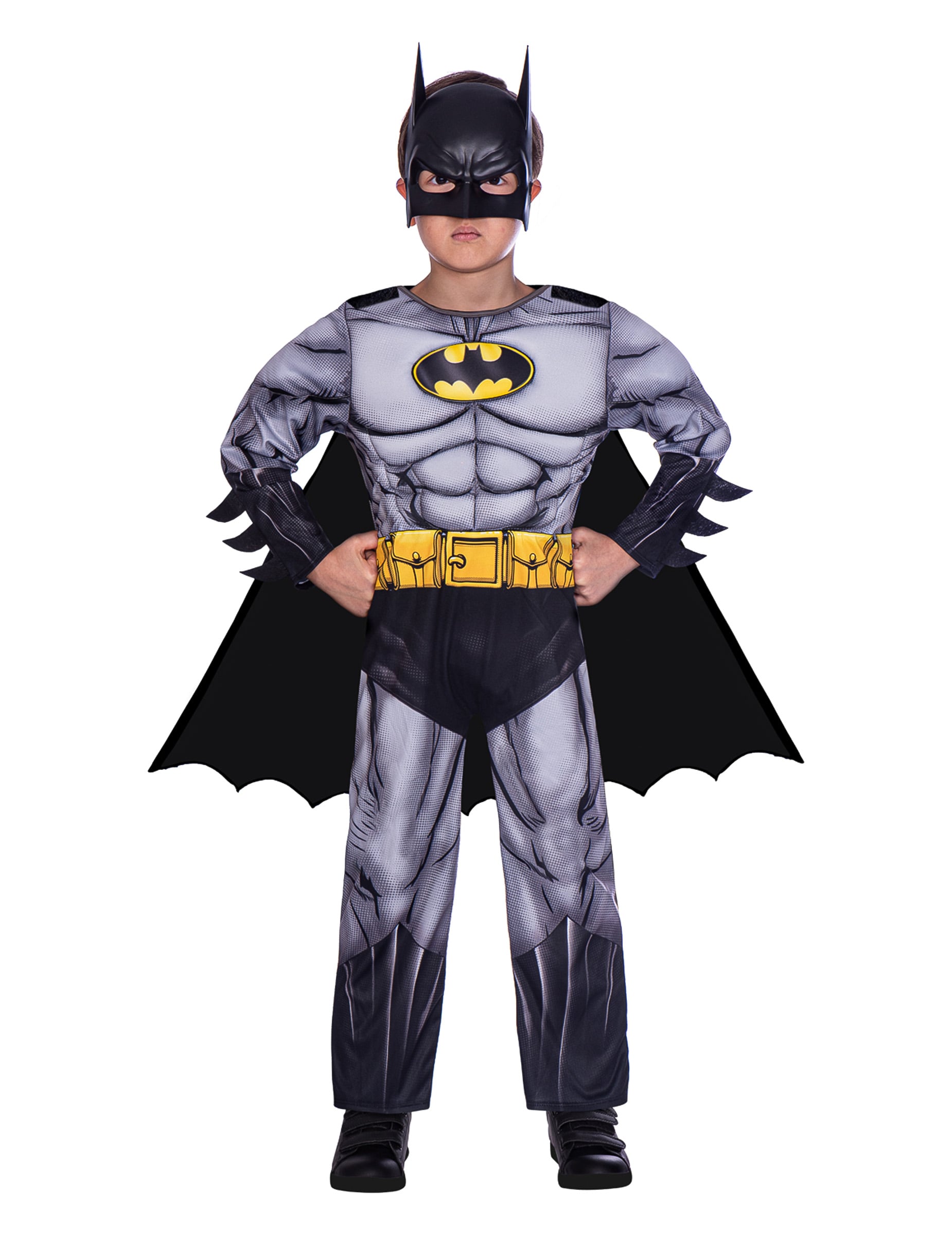 Batman Kostüm Grau Kinder klassisch Batman Kostüm Grau Kinder klassisch von RIETHMULLER