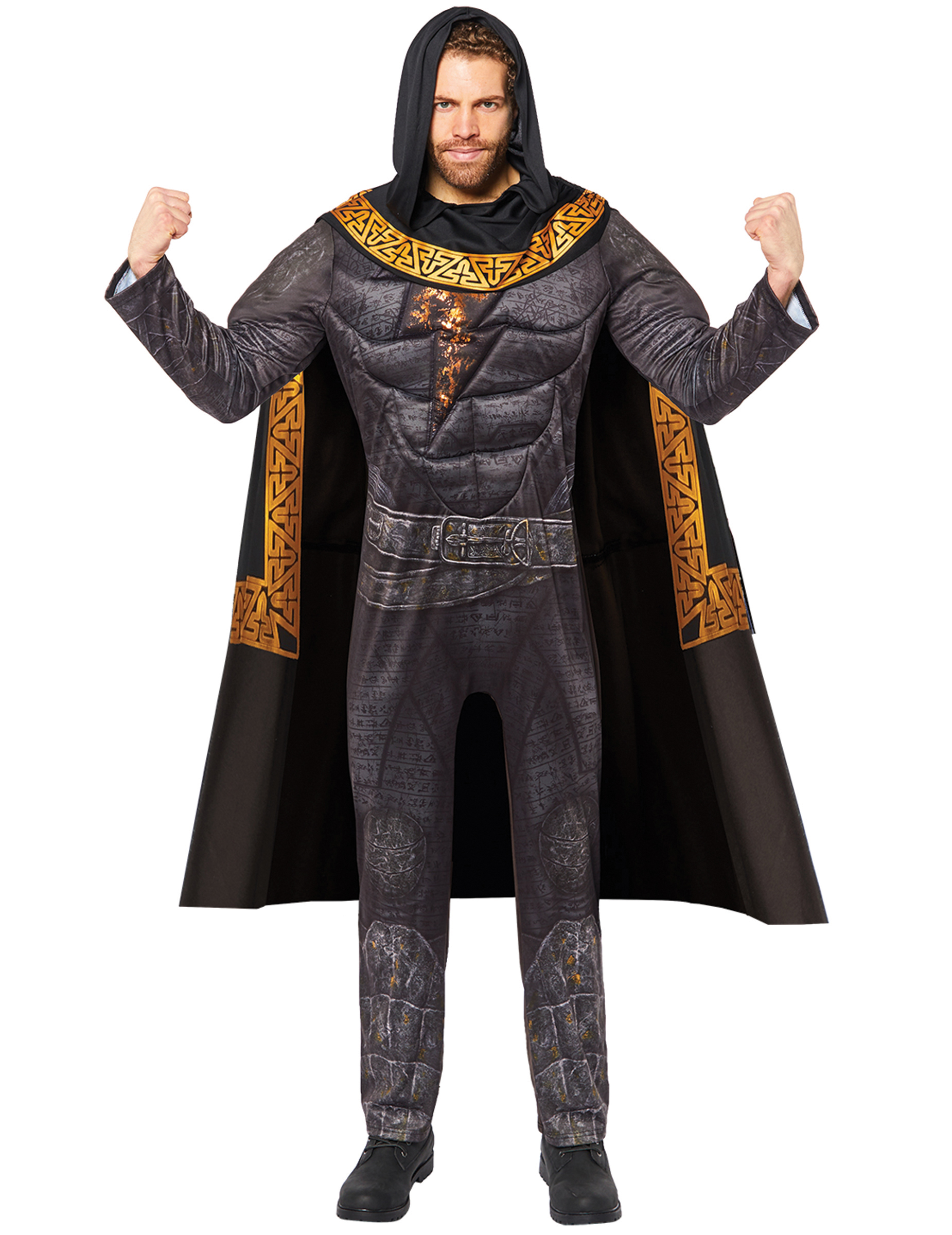 Black Adam Kostüm Erwachsene Batman schwarz gold Black Adam Kostüm Erwachsene Batman schwarz gold von RIETHMULLER