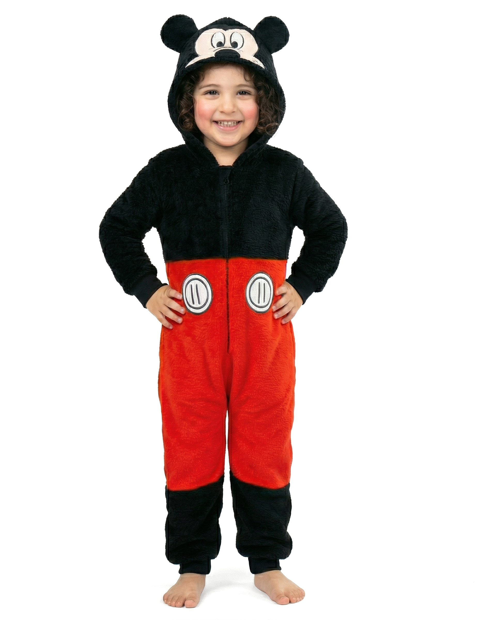 Mickey Kinder-Overall schwarz-rot Mickey Kinder-Overall schwarz-rot von RIETHMULLER
