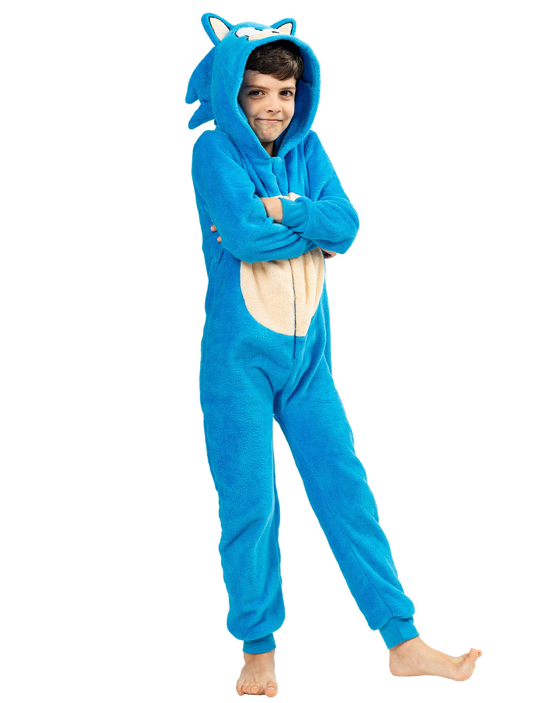 Sonic Kostüm Kinder Einteiler Blau Sonic Kostüm Kinder Einteiler Blau von RIETHMULLER