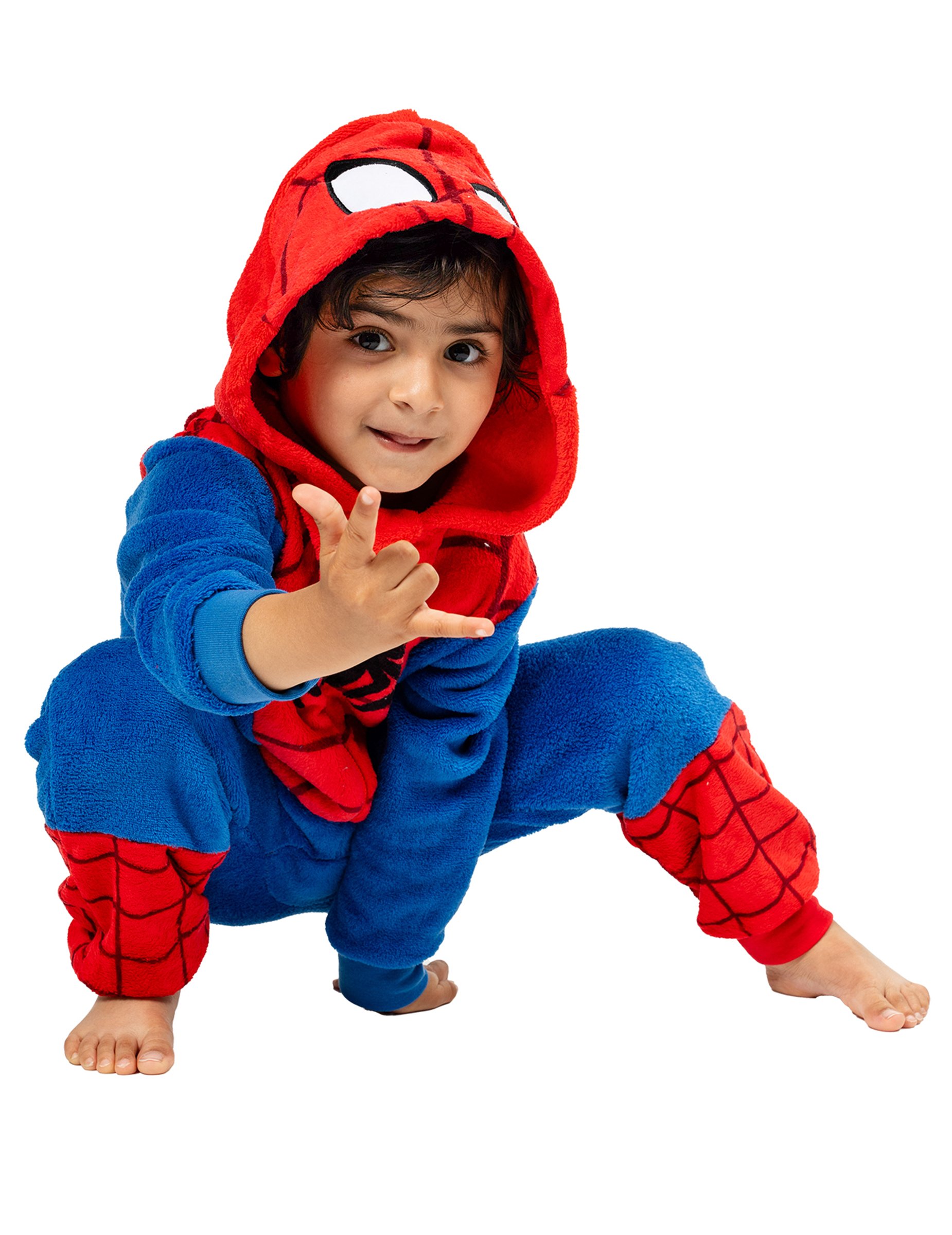 Spiderman Kostüm Kinder Einteiler blau-rot Spiderman Kostüm Kinder Einteiler blau-rot von RIETHMULLER