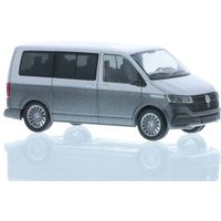 RIETZE 11670 1:87 Volkswagen T6.1 Bus KR reflexsilber/indiumgrau von RIETZE