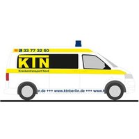 RIETZE 53612 1:87 VW T5 GP Bus MD GP - KTN Krankentransport Nord UG. Berlin von RIETZE