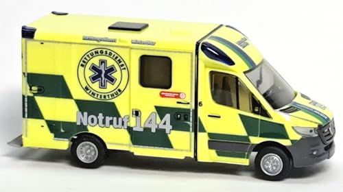 RIETZE 76168 - System Strobel RTW ´18 Kantonsspittal Winterthur (CH) - 1:87 von RIETZE