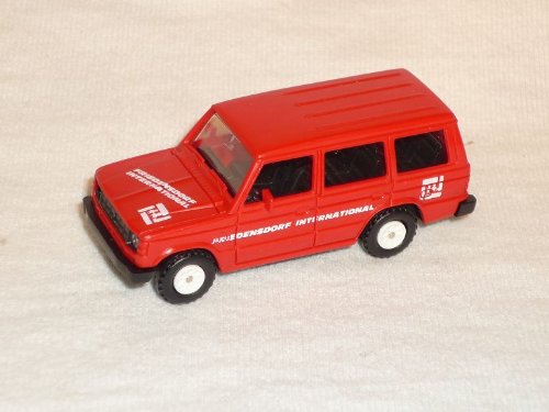 RIETZE Mitsubishi Pajero 5 TÜrer Rot Friedensdorf international Ho H0 1/87 Modellauto Modell Auto von RIETZE