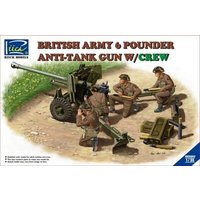 RIICH MODELS RV35042 1:35 British Army 6 Pounder von RIICH MODELS