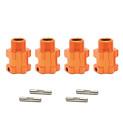 RIKEL 4 StüCk 17Mm Sechskant Rad Nabe Adapter 8625 für -07 DBX07 1/7 RC Auto Upgrade Teile ZubehöR von RIKEL