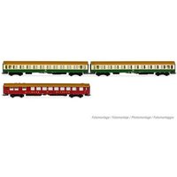 RIVAROSSI HR4345 H0 3-tlg. Set OSShD Typ B Reisezugwagen, DR, Ep. IV von RIVAROSSI