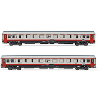 RIVAROSSI HR4355 H0 2-tlg. Set 2. Klasse Reisezugwagen UIC-Z1 „Progetto 901", FS, Ep. VI von RIVAROSSI