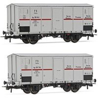 RIVAROSSI HR6562 H0 2-tlg Set 2-achs. Kühlwagen Ifms, FS, Ep. III von RIVAROSSI