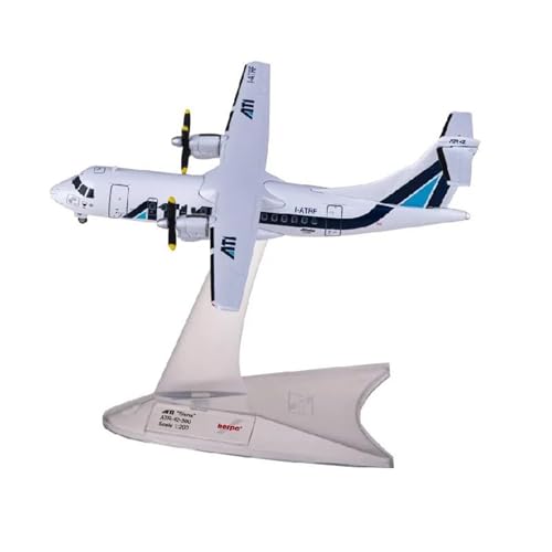 RIVPAHGQ Replika Flugzeugmodelle 1/200 Flugmodell Für Enthusiasten 572668 Für Italiani Trasporti Aero ATR-42-300 I-ATRF Diecast Modellflugzeug Vorgefertigte Luftfahrzeug Modelle von RIVPAHGQ