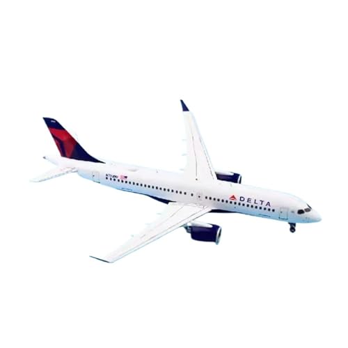 RIVPAHGQ Replika Flugzeugmodelle 1/200 Flugmodell Für Enthusiasten G2DAL895 Für Delta Air Lines A220-300 N302DU Miniaturen Druckguss-Modellflugzeug Vorgefertigte Luftfahrzeug Modelle von RIVPAHGQ