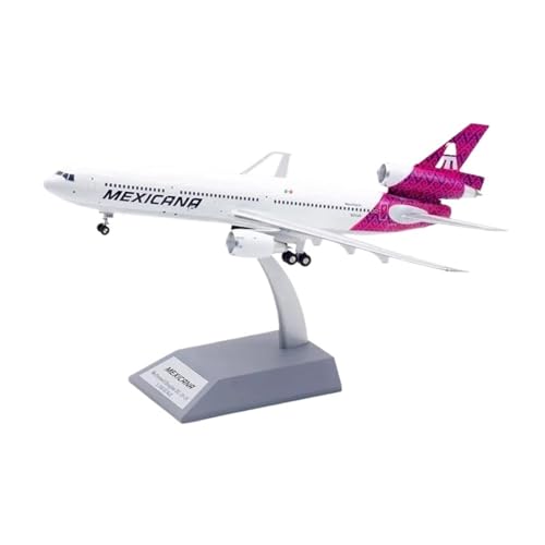 RIVPAHGQ Replika Flugzeugmodelle 1/200 Miniaturflugzeuge Im Maßstab 1:200 Für Mexicana Airlines DC-10-15 N10045 Druckgussflugzeug-Displaymodell Vorgefertigte Luftfahrzeug Modelle von RIVPAHGQ