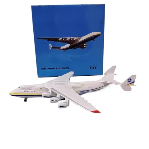 RIVPAHGQ Replika Flugzeugmodelle 1/400 Für Antonov AN225 AN-225 Mriya Militärtransportflugzeug Sammlung Maßstab Flugzeug Modellbausatz Vorgefertigte Luftfahrzeug Modelle von RIVPAHGQ