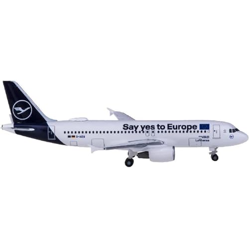 RIVPAHGQ Replika Flugzeugmodelle 1/500 Airline Miniatur 533614 Für Lufthansa A320 D-AIZG Hochpräzises Flugzeugmodell Im Maßstab Vorgefertigte Luftfahrzeug Modelle von RIVPAHGQ