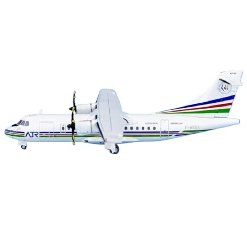 RIVPAHGQ Replika Flugzeugmodelle 1:200 Detailliertes Airliner-Sammlerstück LH2233 Für ATR-42 F-WEGA-Druckguss-Flugzeugmodell Aus Legierung Vorgefertigte Luftfahrzeug Modelle von RIVPAHGQ