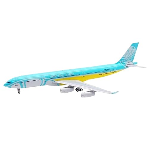 RIVPAHGQ Replika Flugzeugmodelle 1:200 Detailliertes Flugzeugmodell Für West Indies Air A340-300 9Y-TJN Maßstab Metallflugzeug-Sammlermodell Vorgefertigte Luftfahrzeug Modelle von RIVPAHGQ