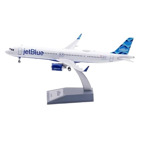 RIVPAHGQ Replika Flugzeugmodelle 1:200 Fertiges Flugzeugmodell Für JetBlue A321NEO N4022J Detailliertes Flugzeug Im Maßstab Luftfahrt-Erinnerungsstücke Vorgefertigte Luftfahrzeug Modelle von RIVPAHGQ