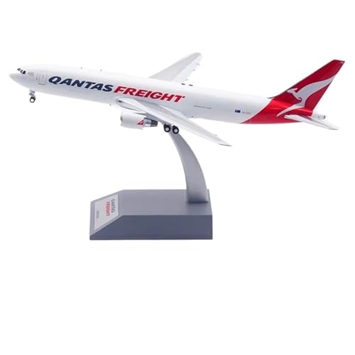 RIVPAHGQ Replika Flugzeugmodelle 1:200 Fertiges Modellflugzeug Für Qantas B767-300F VH-EFR Cargo Detailliertes Flugzeug Im Maßstab Luftfahrt-Erinnerungsstücke Vorgefertigte Luftfahrzeug Modelle von RIVPAHGQ