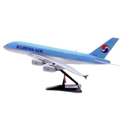 RIVPAHGQ Replika Flugzeugmodelle 1:200 Für Korean Air A380-800 HL7628 Avion Modellflugzeuge Im Maßstab 1:200 Diecast Metallmodellflugzeug-Souvenirs Vorgefertigte Luftfahrzeug Modelle von RIVPAHGQ