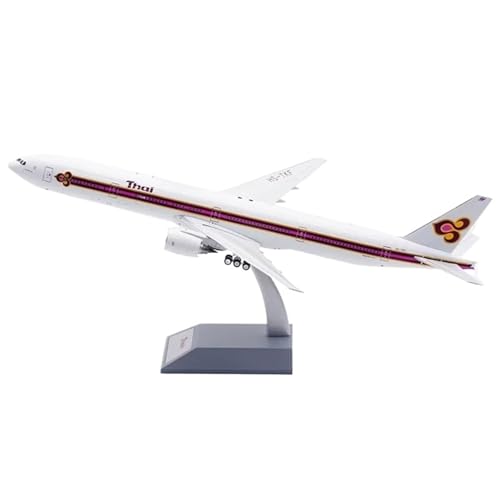 RIVPAHGQ Replika Flugzeugmodelle 1:200 Hochdetaillierte Flugzeuge Für Thai Airways 777-300 HS-TKF, Flugzeugmodell Aus Legierung Für Luftfahrtbegeisterte Vorgefertigte Luftfahrzeug Modelle von RIVPAHGQ