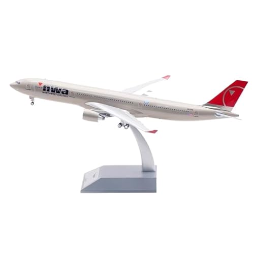 RIVPAHGQ Replika Flugzeugmodelle 1:200 NWA A330-300 N806NW for Northwest Airlines Scale-Flugzeuge, Druckguss-Metall-Modellflugzeug-Souvenirs Vorgefertigte Luftfahrzeug Modelle von RIVPAHGQ