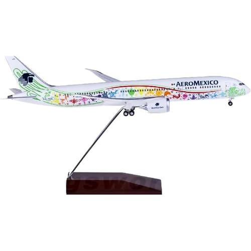 RIVPAHGQ Replika Flugzeugmodelle 1:200 Skala Diecast Modell Flugzeug HG10673GR Für Mexicana Airlines 787-9 XA-ADL Luftfahrt Enthusiasten Souvenirs Vorgefertigte Luftfahrzeug Modelle von RIVPAHGQ