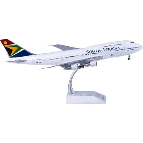 RIVPAHGQ Replika Flugzeugmodelle 1:200 Skala Diecast Modell Flugzeug XX20006 Für South African Airways 747-300 ZS-SAT Luftfahrt Enthusiasten Souvenirs Vorgefertigte Luftfahrzeug Modelle von RIVPAHGQ