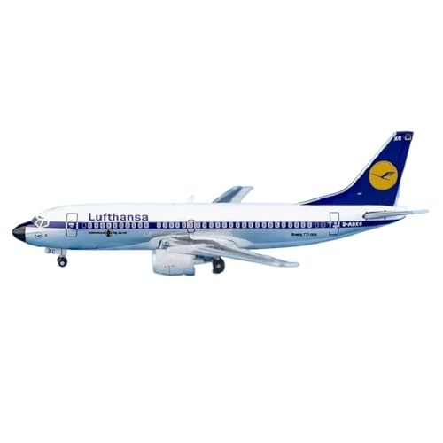 RIVPAHGQ Replika Flugzeugmodelle 1:400 Detailliertes Airliner-Sammlerstück EW4733002 Für Lufthansa B737-300 D-ABXC, Druckguss-Flugzeugmodell Aus Legierung Vorgefertigte Luftfahrzeug Modelle von RIVPAHGQ