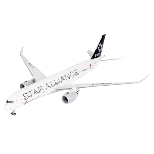 RIVPAHGQ Replika Flugzeugmodelle 1:400 Für Air China A350-900 Star Alliance B-308M Metallminiaturen Flugzeugmodell Simulation Druckguss-Flugzeugmodell Vorgefertigte Luftfahrzeug Modelle von RIVPAHGQ