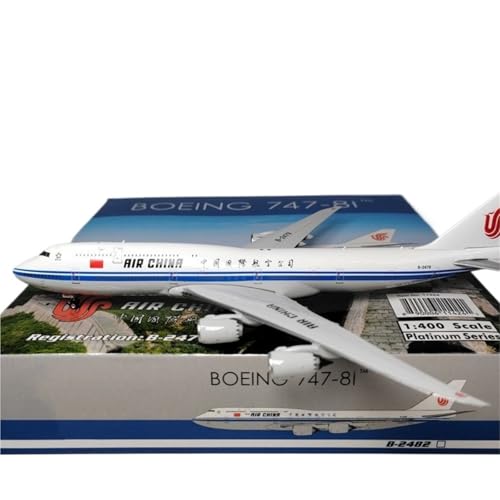 RIVPAHGQ Replika Flugzeugmodelle 1:400 Hoch Detaillierte Flugzeug Modell China Air Für Boeing B747-8I B-2479 Flugzeug Miniatur Airliner Vorgefertigte Luftfahrzeug Modelle von RIVPAHGQ