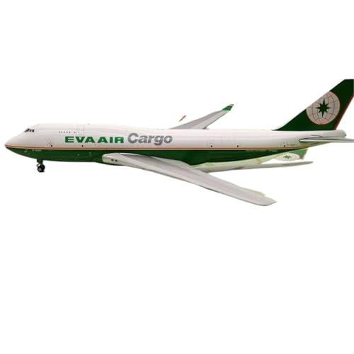 RIVPAHGQ Replika Flugzeugmodelle 1:400 Skala Modell Sammeln Flugzeuge XX4177 Für Eva Air Cargo B747-400SF B-16407 Druckguss Legierung Flugzeug Vorgefertigte Luftfahrzeug Modelle von RIVPAHGQ