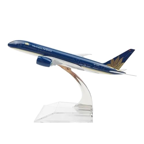 RIVPAHGQ Replika Flugzeugmodelle 16CM Maßstab Modell Flugzeug Für Vietnam Airlines B787 Diecast Flugzeuge Modell Statische Sammlerstücke Vorgefertigte Luftfahrzeug Modelle von RIVPAHGQ