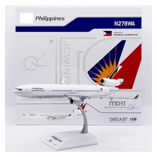RIVPAHGQ Replika Flugzeugmodelle 30 cm Feines Druckguss-Replika-Flugzeugmodell 1:200 for Philippine Airlines Mcdonnell Douglas MD-11 N278WA Flugzeug Vorgefertigte Luftfahrzeug Modelle RIVPAHGQ Replika Flugzeugmodelle 30 cm Feines Druckguss-Replika-Flugzeugmodell 1:200 for Philippine Airlines Mcdonnell Douglas MD-11 N278WA Flugzeug Vorgefertigte Luftfahrzeug Modelle von RIVPAHGQ